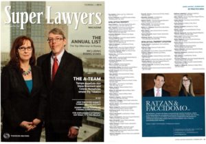 Ratzan and Faccidomo Super Lawyers 2014