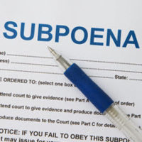 Subpoena Subpoena